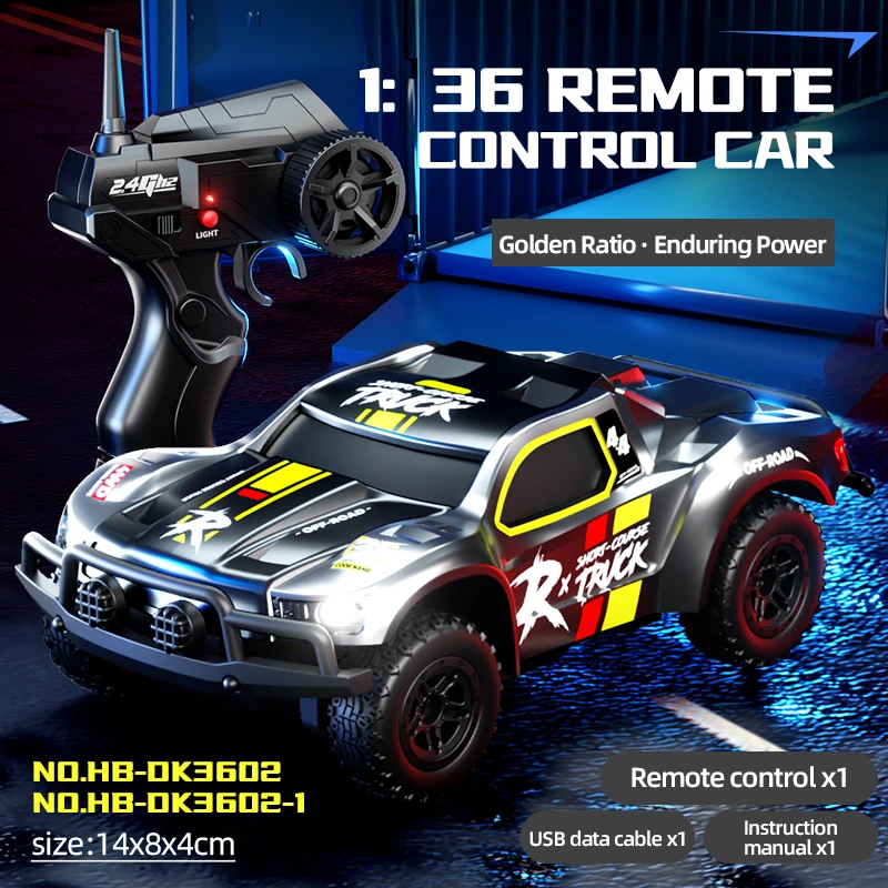 High-Speed Mini 4WD Off-Road Racing Truck Toy