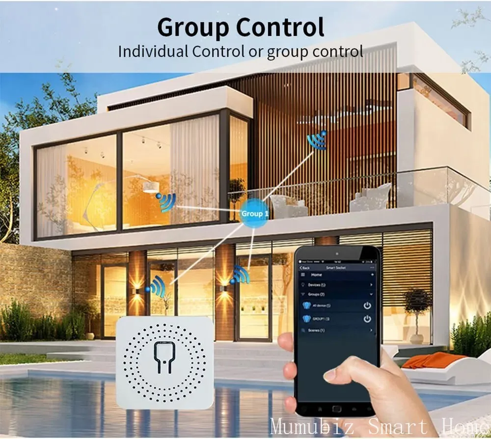 Smart Matter Switch Module 16A eWelink WiFi Switch Intelligent Mini Relay Breake