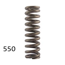 Universal Motorcycle Rear Shock Absorber Spring - Enhanced Motocross Performance Parts (550 Dark Grey)