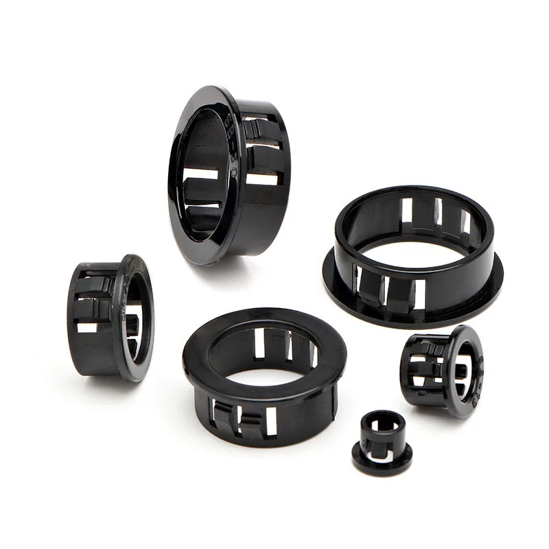 OSB Open Type Wire Guard Plastic Nylon Wire Guard Coil Distribution Box Cabinet Iron Plate Hole Hole Plug Head Over Wire Cover