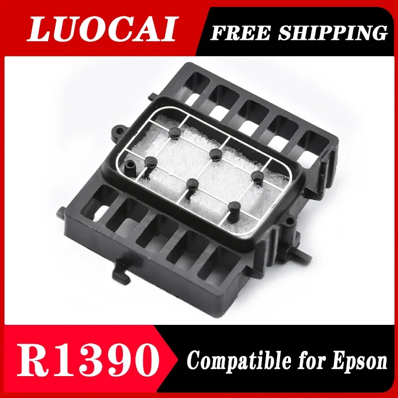 

Сменная чернильная накладка L1800 R1390, 1 шт., верхняя крышка для принтера Epson R1390, L1800, 1390, 1400, 1430, 1500 Вт, Печатная головка, укупорочная станция