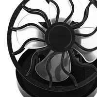 Clip on Cap Fan Cooling Fan Small Hands Free Solar Powered Fan Portable Fan for Travel Picnic Outdoor Activities Hiking Golfing 5