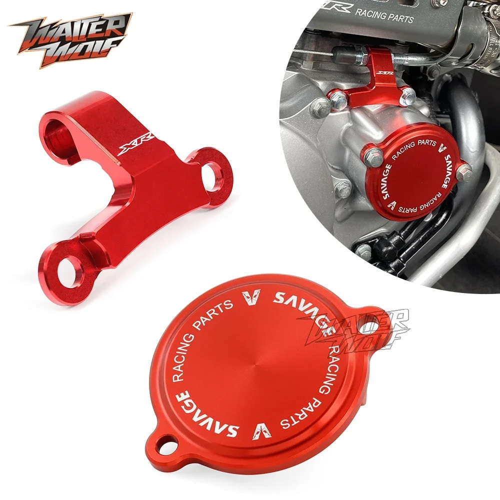 Motocross Racing Part For Honda XR400R 1996-2004 Frame Plug Cover Crankcase Alternator Cap Fork Axle Holder Hanger Plate Bracket