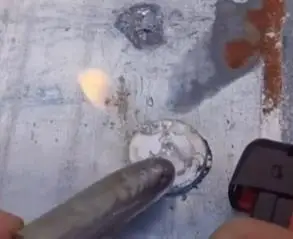 Powder Cored Aluminum Welding Rods Low Temperature Easy Melt No Need Solder Convenient Weld Tools
