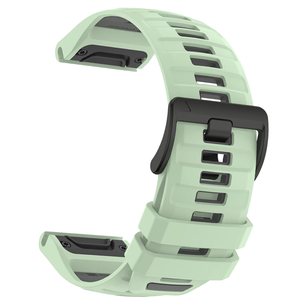 Enhanced Silicone Sports Strap - Outdoor QuickFit Bracelet, 22-26mm