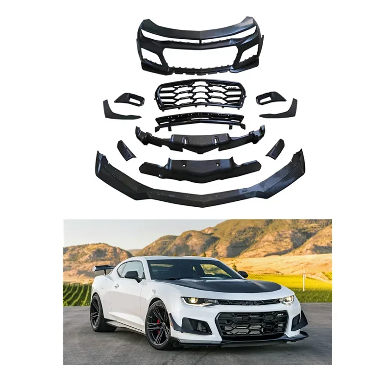 

Camaro Accessories 1LE Type Front Bumper Body Kit For Camaro 2016-2018 Upgrade Camaro ZL1 1LE Body Kit