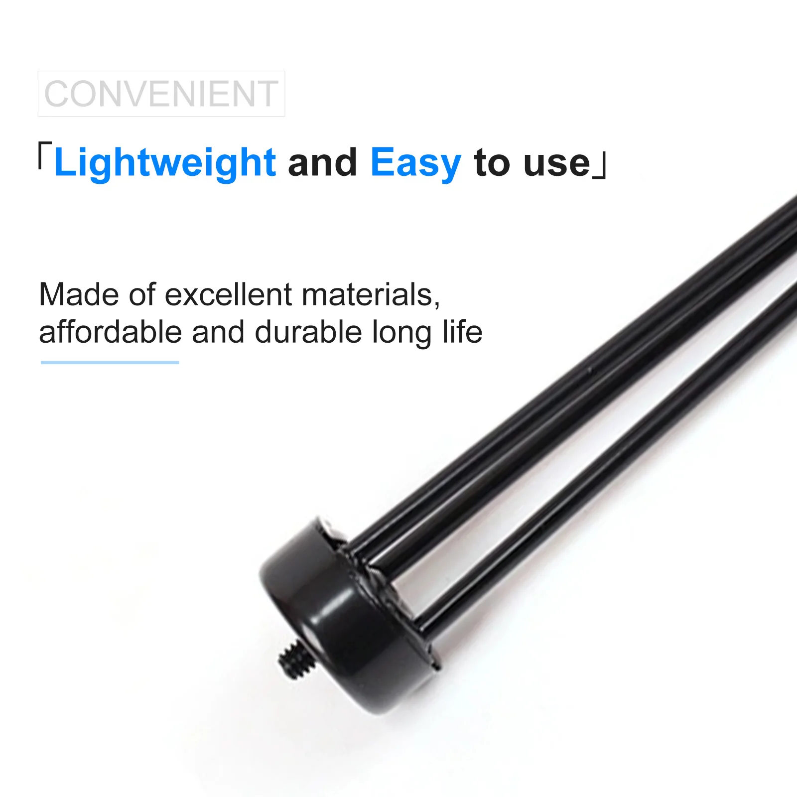 Metal Mini Table Tripod Stand Desk Tripod with 1/4'' Screw for Gopro Camera Video Vlog Grip Panel Ring Light Phone Gimbal