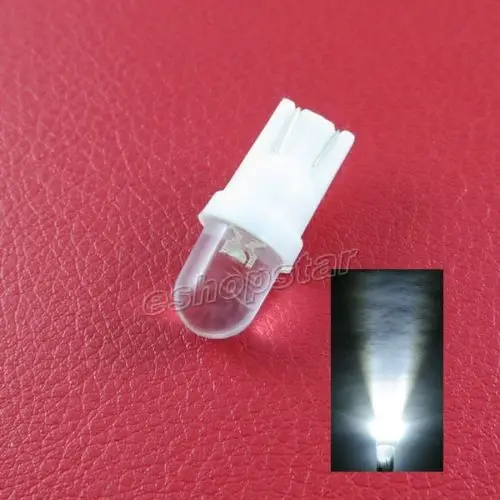 1pc Universal Car Accessories Lighting T10 W5W 168 194 1 LED HID Light Lamp Bulbs Dome License Plate White 2