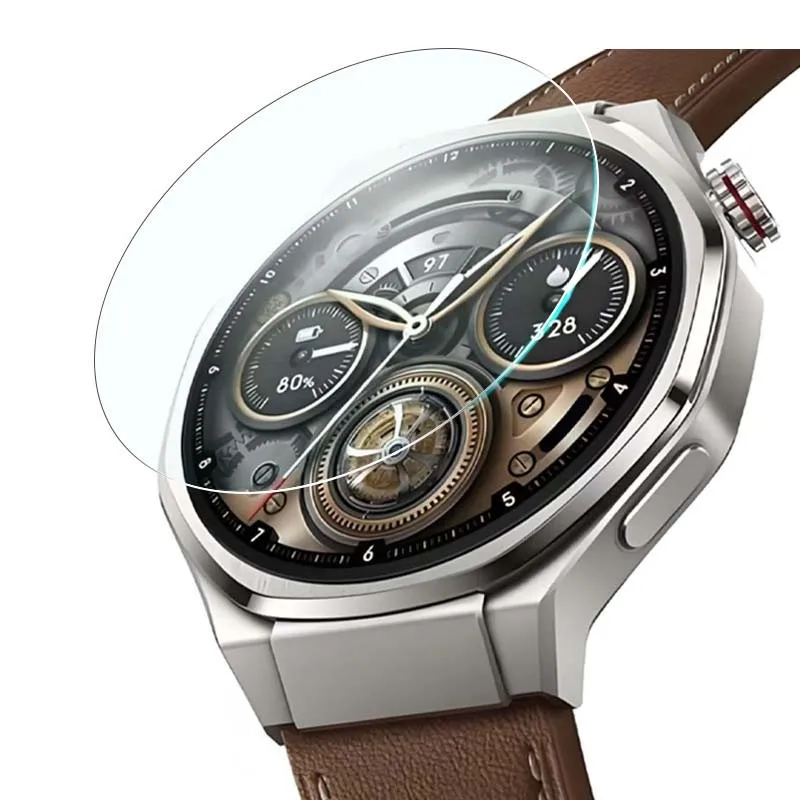 3 قطع من واقي الشاشة الزجاجي الشفاف لساعة Honor Wa...