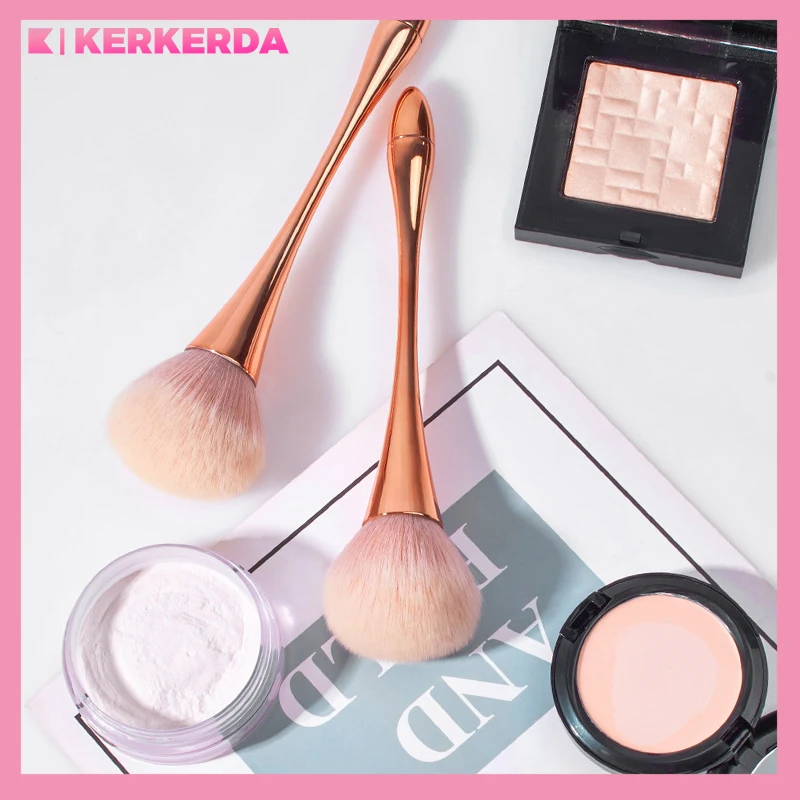 Loose Powder Brush Large Cosmetic Brush Highlighting Blush Brush Oversized Soft Hair Nail Dust Brush Beauty Make Up Tools