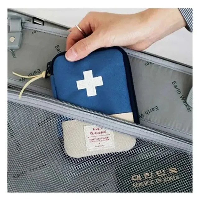 Petite trousse de premiers soins à domicile, stockage de médicaments à domicile, voyage en plein air, Mini petite boîte Portable, trousse de premiers soins médicaux 5