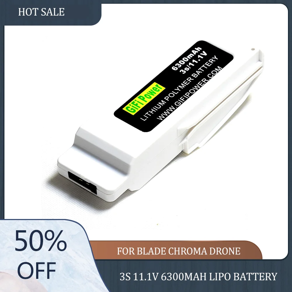 Grande Promoção 3s 11.1v 6300mah Lipo Bateria para Lâmina Chroma Drone rc Fpv Quadcopter Lipolymer Bateria Recarregável