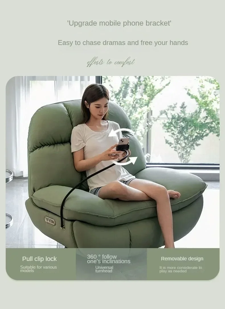 Lazy Sofa First-class Leisure Sofa Electric Intelligent Multifunctional Living Room Single Person Sofa Can Sleep and Lie Down