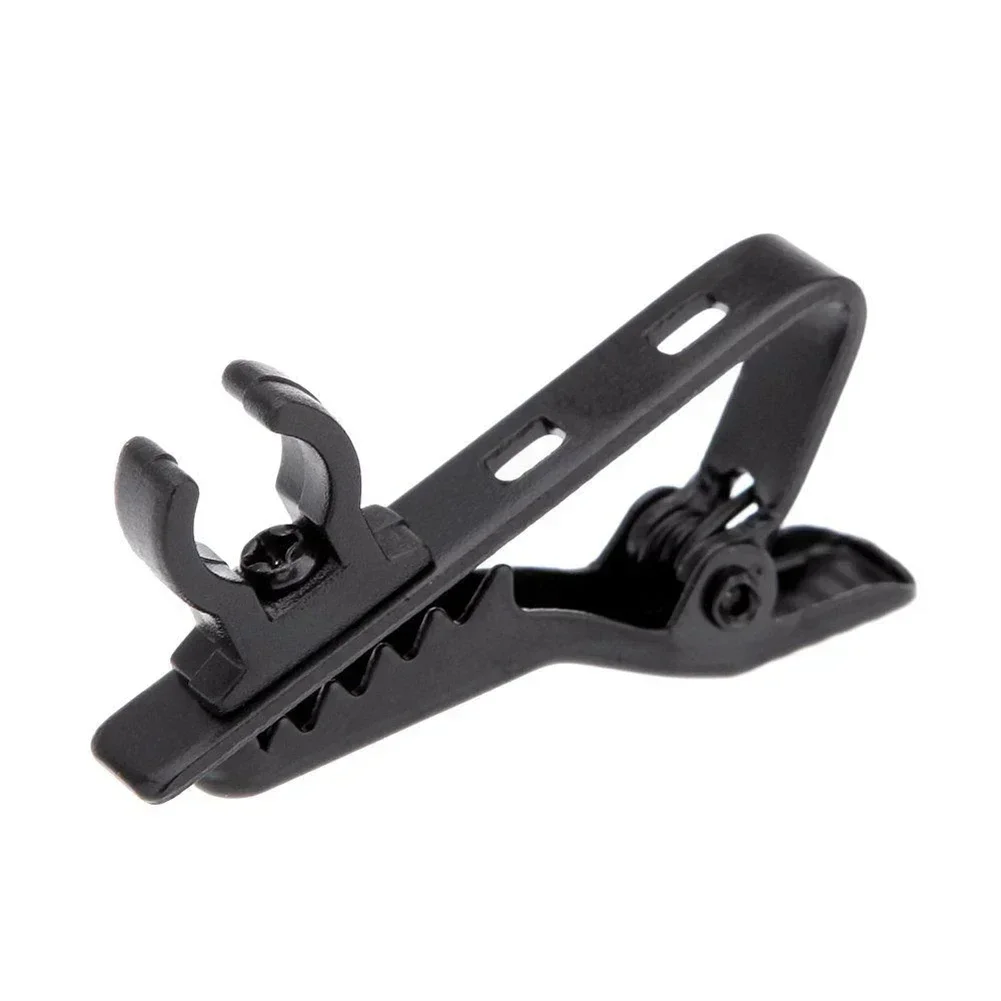 10pcs Universal Protable Lavalier Microphone Clip Lapel / Collar / Clothes Tie Microphone Clamp Holder wireless lavalier microphone wireless microphone lavalier microphone wired vocal microphone