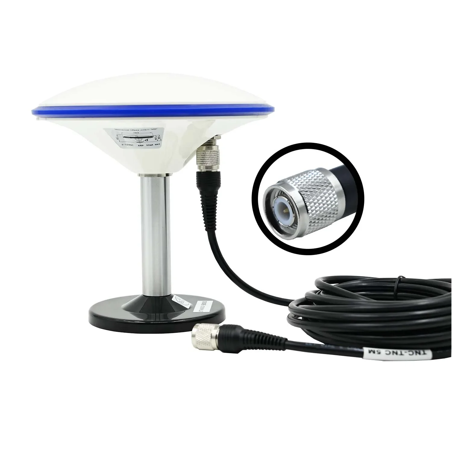 RTK GNSS 농업 GPS 안테나, 고정밀 버섯 안테나, L1L2 RTK F9P 안테나, GPS GLO BD GAL,GO100,HG-GOYH7151