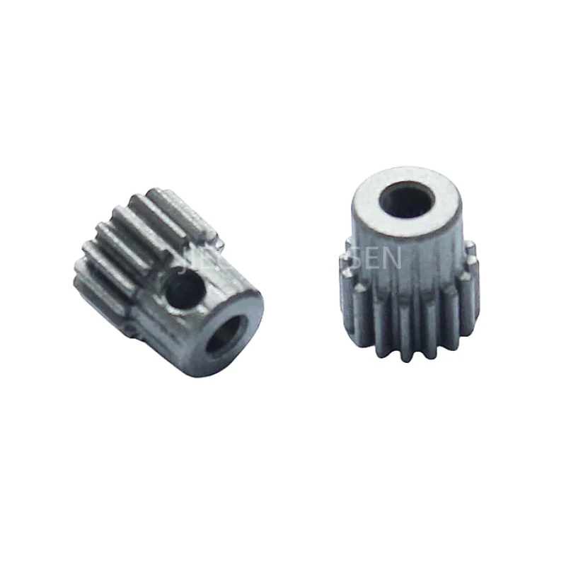 

0.5M 16T Straight Gear Hole 3mm M3 Jackscrew Steel Gear 003 Metal Gear Total Length 10MM