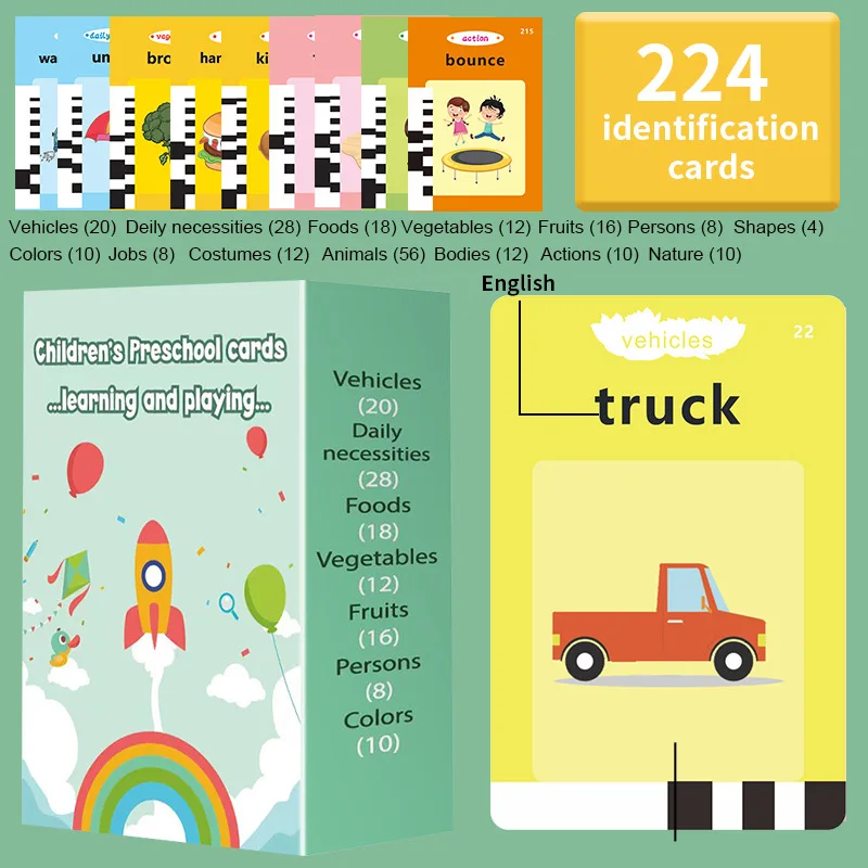 Little Dinosaur Learning Machine for Children, Talking Flash Card, English、Spanish、French Electronic Early Education Machine 6