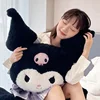 Big Size Sanrio Kuromi Back Cushion Comfortable Cuddly Pillow Sofa Bed Decor Pillow Very Soft Sleeping Pillow Gifts Girl 5