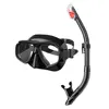 JSJM Professional Swimming Diving Mask Waterproof Silicone Glasses Swimming Glasses UV Goggles Scuba Masks Snorkeling Tube Set 4