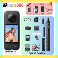 Insta360 X3 Pocket-Size Sports 360 Action Camera HDR 5.7K 360 72MP 2.29'' Touch Screen 1/2'' Sensor Insta 360 Original Cam 1
