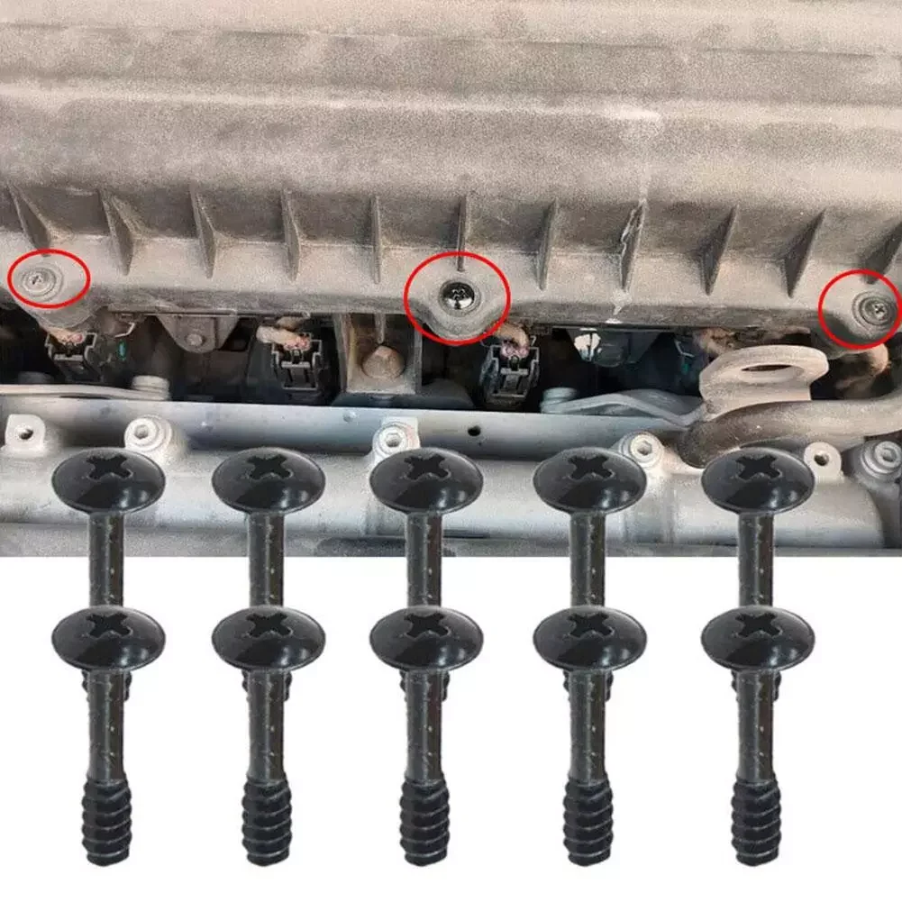 10PCS Seat Black Air-Filter Cleaner Box Lid Retaining Screws For VW Audi Seat Skoda Jaguar Vauxhall Land Rover Range C2S11217