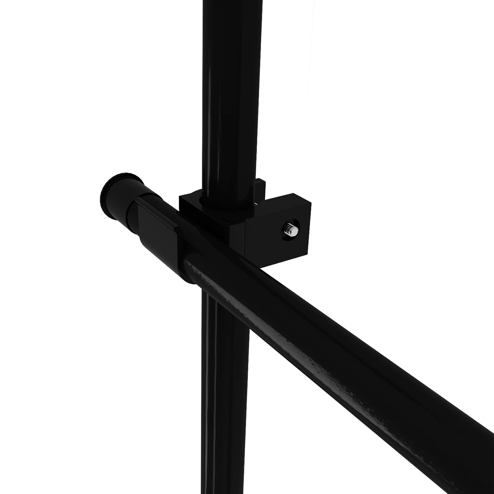 2 Tier Clothes Rack, Adjustable Lengths Clothing Rack for Hanging Clothes, Stainless Steel Free-Standing Garment Rack 6