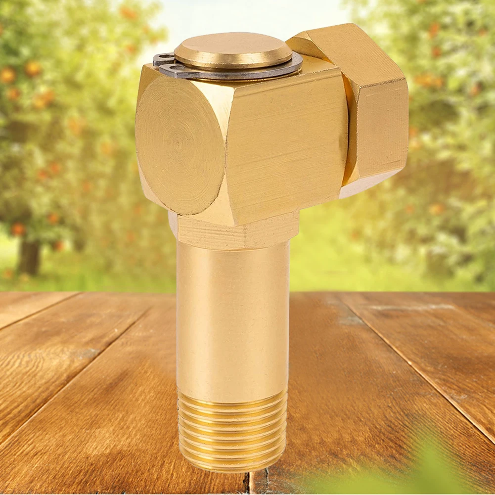 Hourleey Adattatore per tubo da giardino, Parte di ricambio in ottone