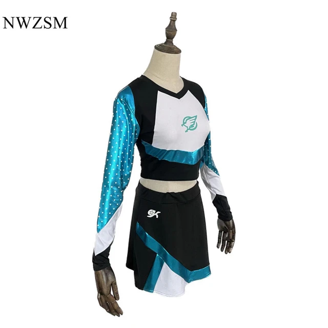 Euphoria Cheerleader Uniform Maddy Cosplay Costume Outfit