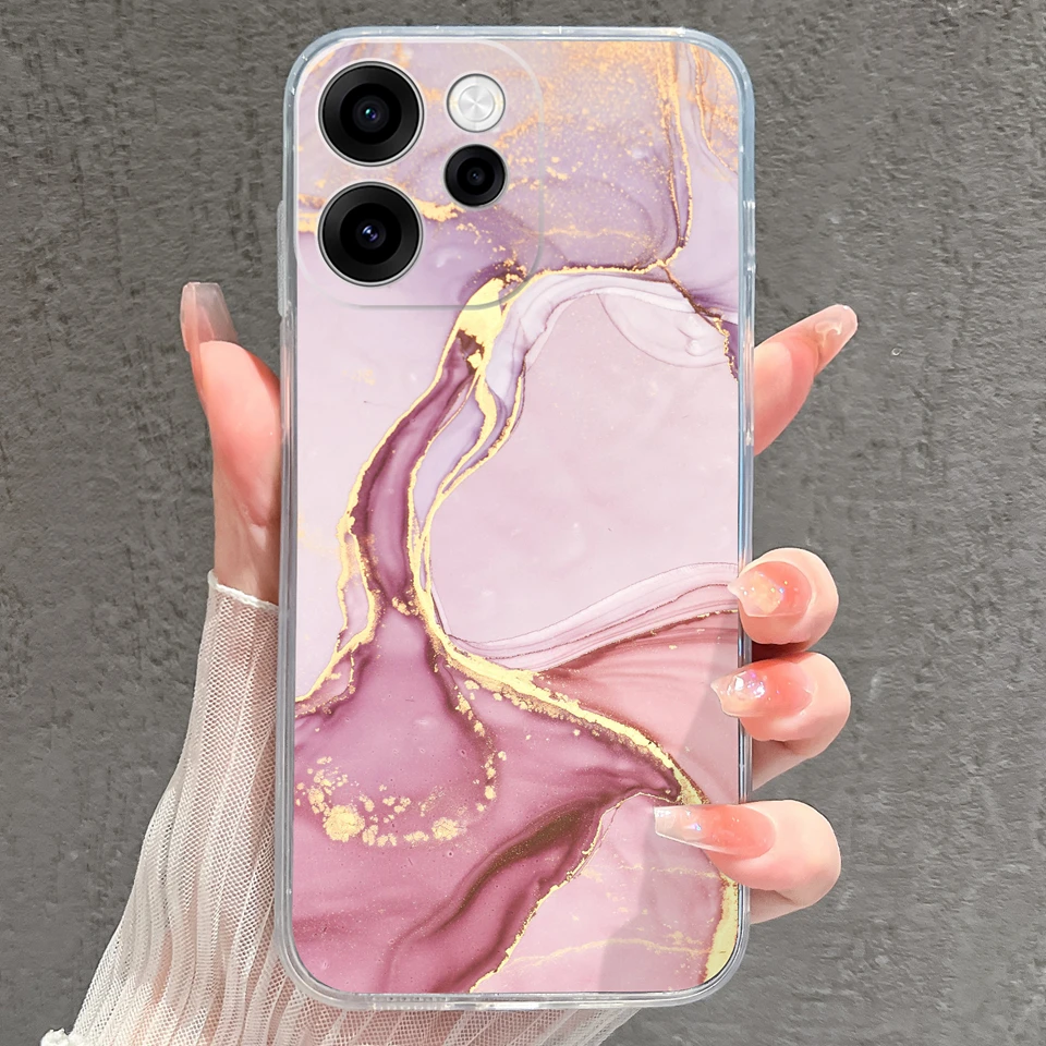 Cartoon Cat Astronaut Minimalist Soft Clear Phone Case