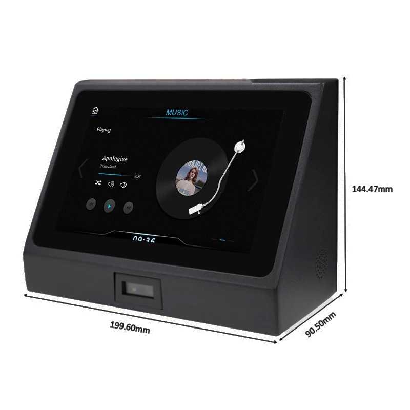 Restaurant Payment Pos Machine Dual Cameras Read 1d 2d Codes Touch