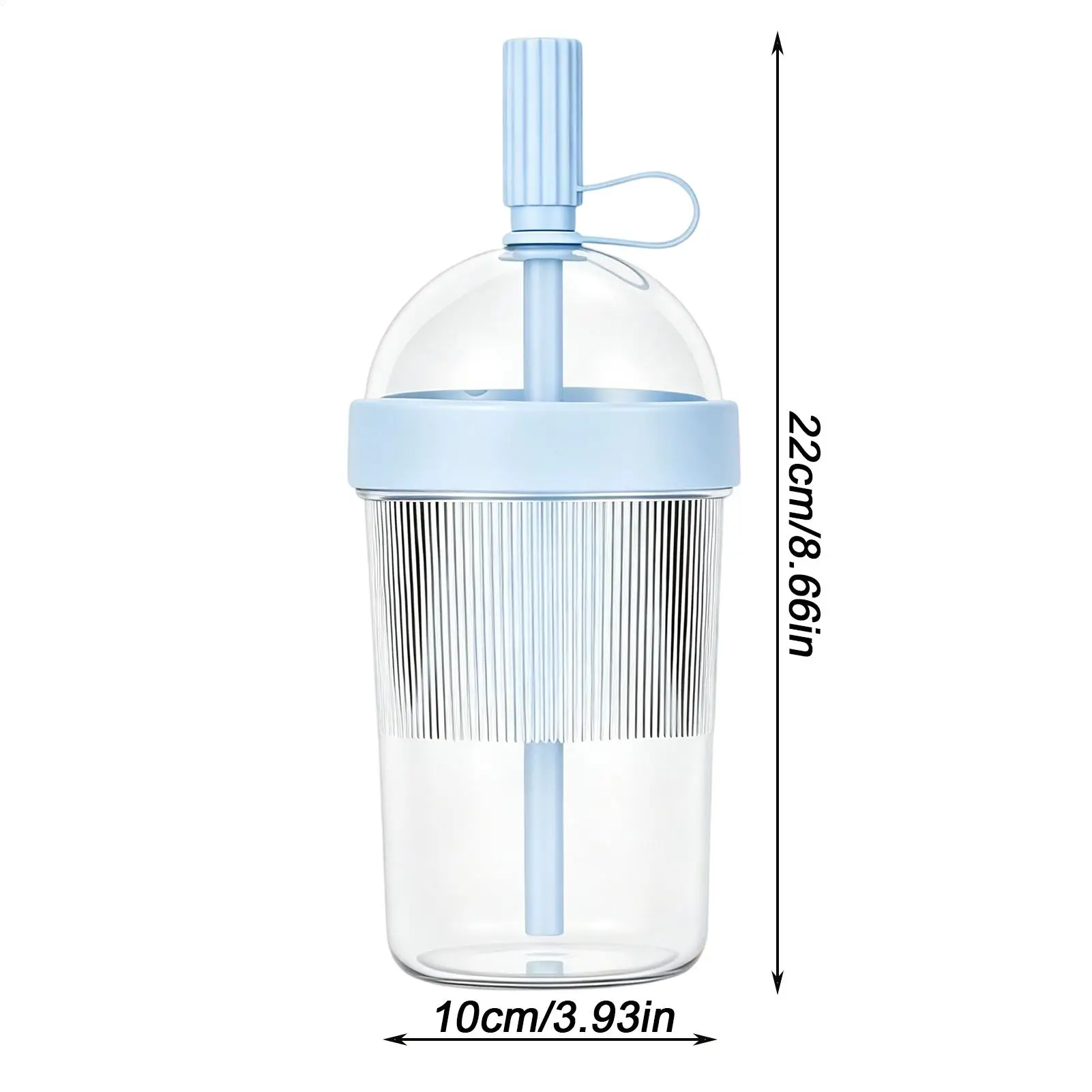 Versatile 17oz Reusable Tumbler with Straw Lid