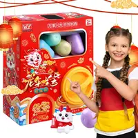 Vending Machine Toys Chinese New Year Children Mini Claw Machine Toys Lucky Egg Twisting Machine Toy Gift for Boys Girls 1