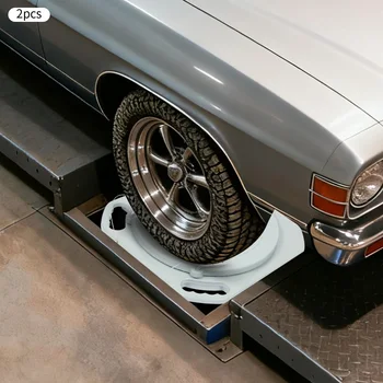 1-to-4 Wheel Alignment Angle Disk – 5T Wheel Turn Plates with 360° Rotation for Cars & Trucks 1