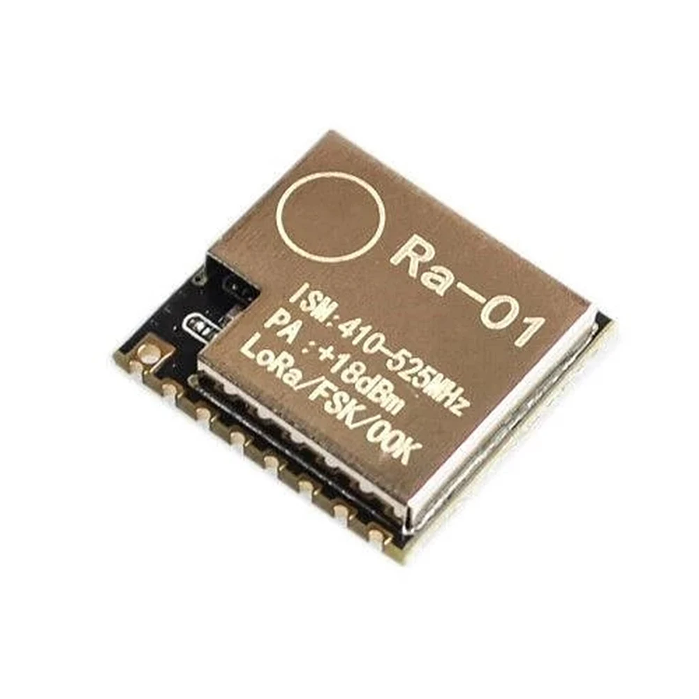 RA-01 SX1278 LORA 스프레드 스펙트럼 전송 모듈 433M 직렬 LORA 무선 모듈 스프링 안테나 포함 최대 거리 15KM