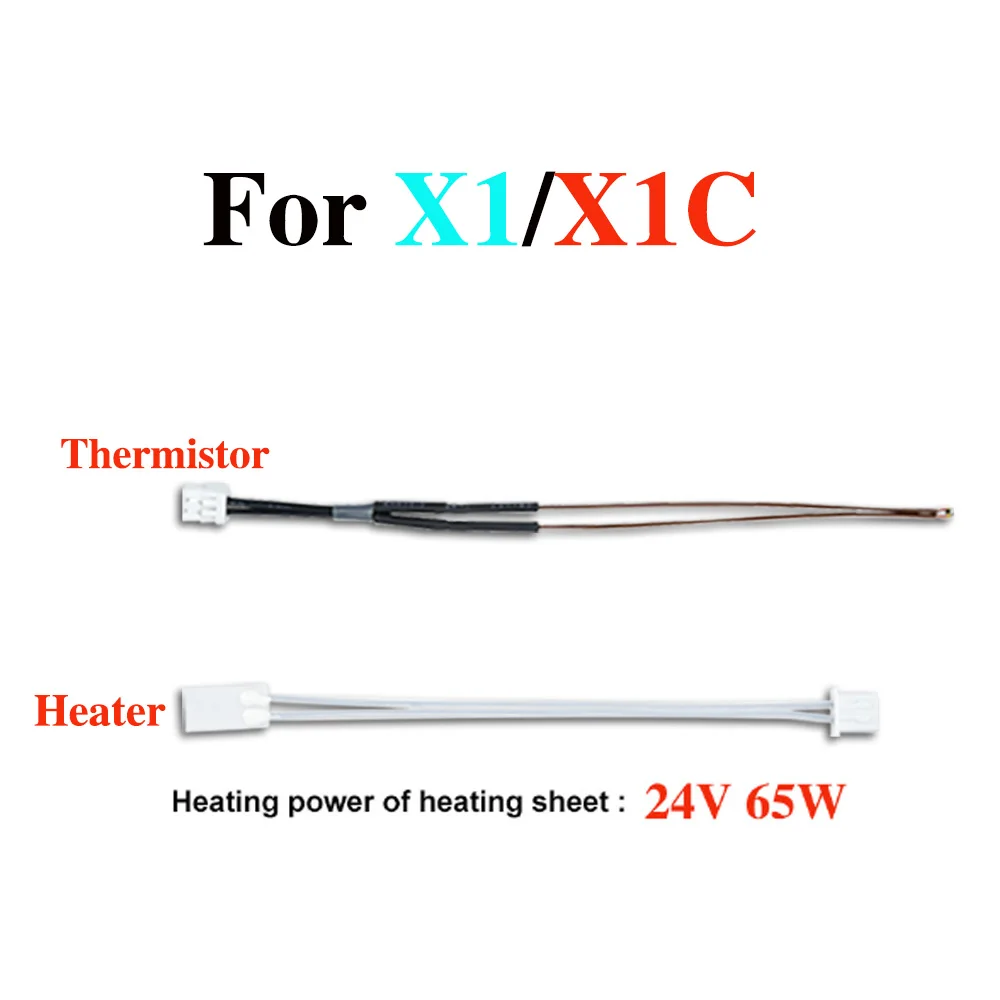 High-Power 24V 65W Ceramic Heating Cartridge with Thermistor