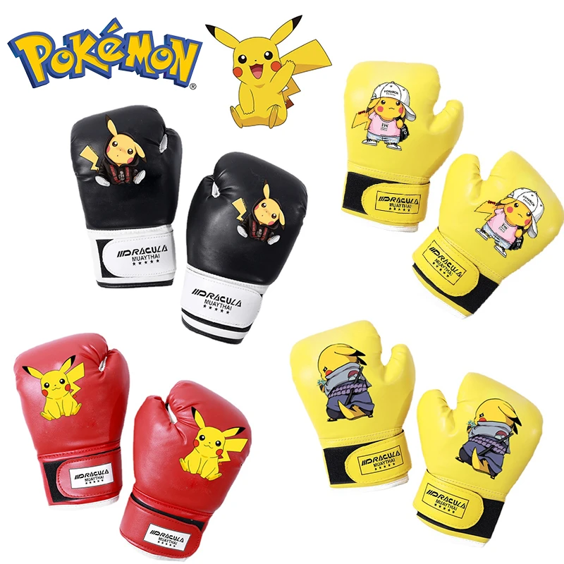 Gloves Pikachu Pokemon Pokemon Boxing Gloves Gloves Boxe Pokemon