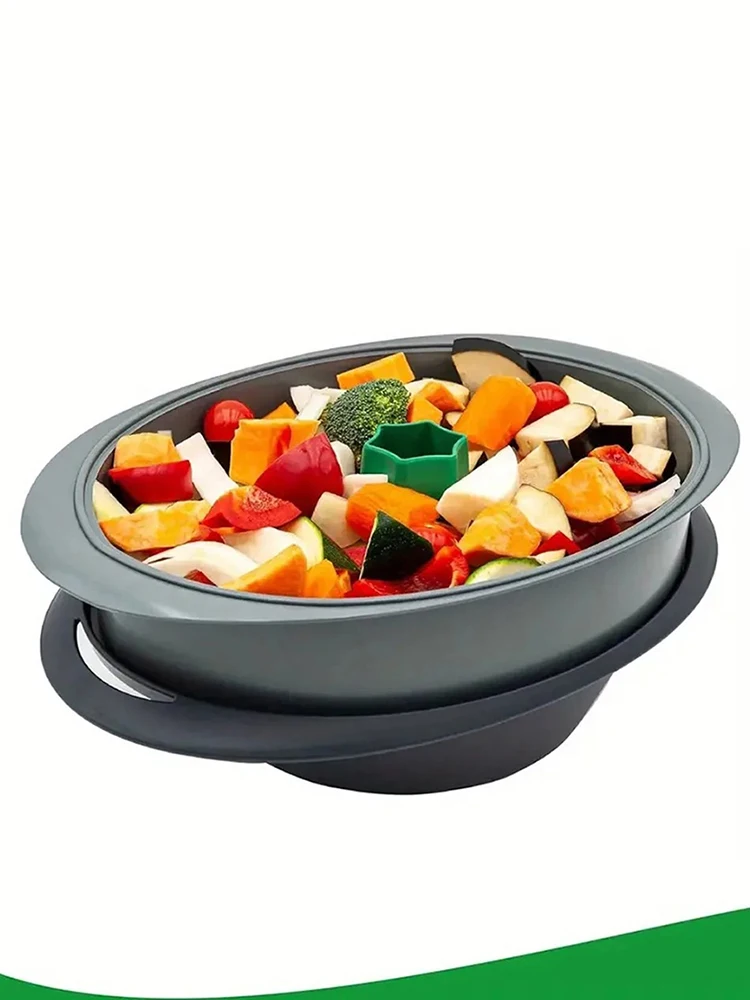 1pc New cross-border model suitable for TM5 TM6 TM31 thermomix steamer accessories expand capacity to increase cooking surface