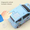 Kids Toys Moneybox Piggy Bank Car Money To Save with Key Fingerprint Password Unlock Cash Coin Bank Alcancias for Children Gifts 4