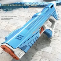 43cm Full Electric Automatic Water Storage Gun Toys Portable Children Summer Beach Outdoor Fight Fantasy Toys for Boys Kids Game 2
