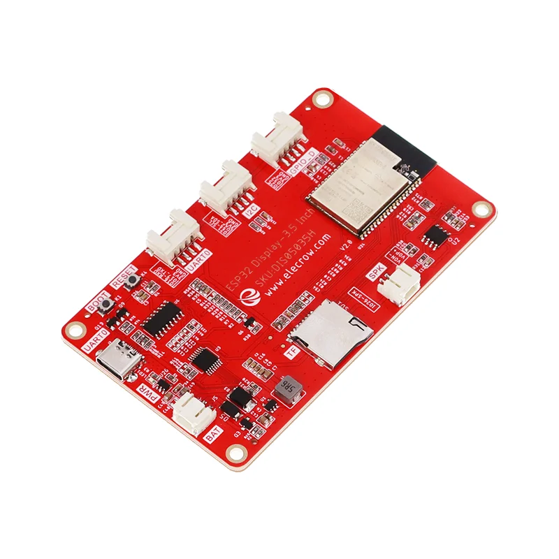 CrowPanel- ESP32 3.5 Inch 320x480 HMI Touch Screen TFT-LCD Smart Display Module with 16 Learning Lessons for Arduino/ LVGL