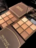 HERORANGE Nine-color Chocolate Eyeshadow Palette, Pearlescent Matte Color Novices Will Not Make Mistakes Easily 5