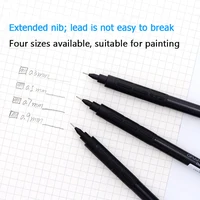 Pentel PG1000 Graph For PRO Black Mechanical Pencil,0.3~0.9mm Multi-purpose Professional pencil set for drawing and sketching 3