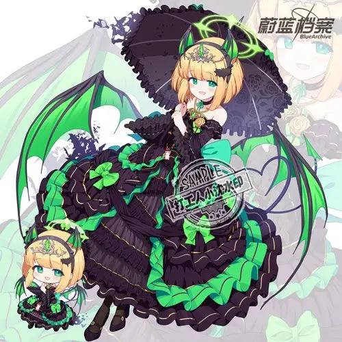 アラリス-アクリル製の置物,青いアーカイブ,棚,子供の装飾,女の子の