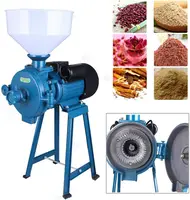Electric Grain Grinder Mill, 110V 1500W Dry Feed Flour Mill Machine Home Use Cereals Grain Grinder For Herb Corn Grain Wheat 2