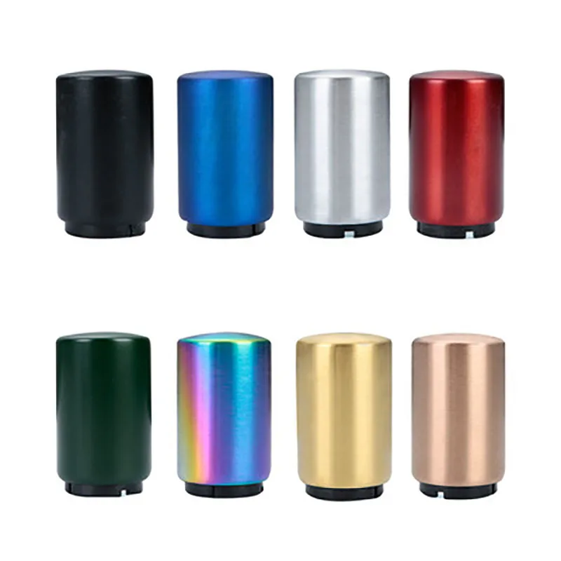 

Stainless Steel Beer Bottle Opener Automatic Kitchen Accessories Beer Soda Supplies Kitchen Tool Cap Red Wine Bottle Opener Bar