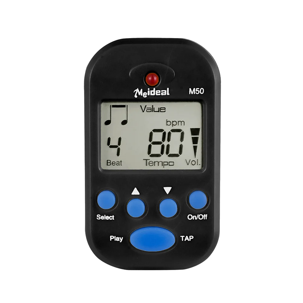 

Top Quality LCD Digital Beat Tempo Universal Mini Metronome Mechanical Metronome High Accuracy with Clip