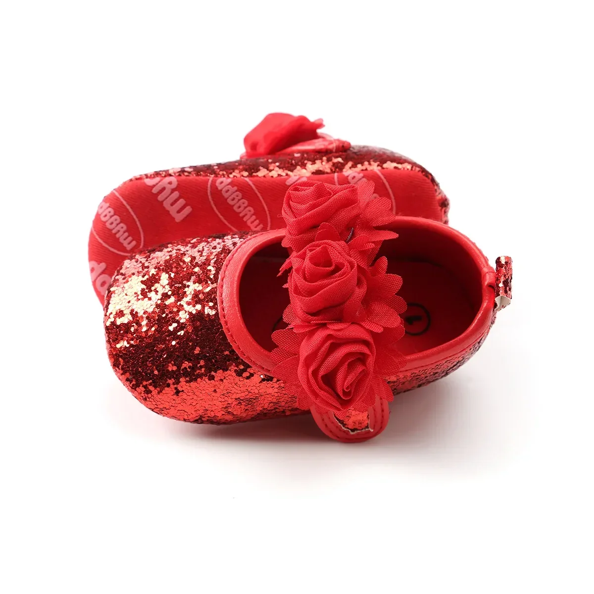Autumn Baby Casual Shoes Girl Flower Princess Shoes Newborn Cotton Bottom First Walkers
