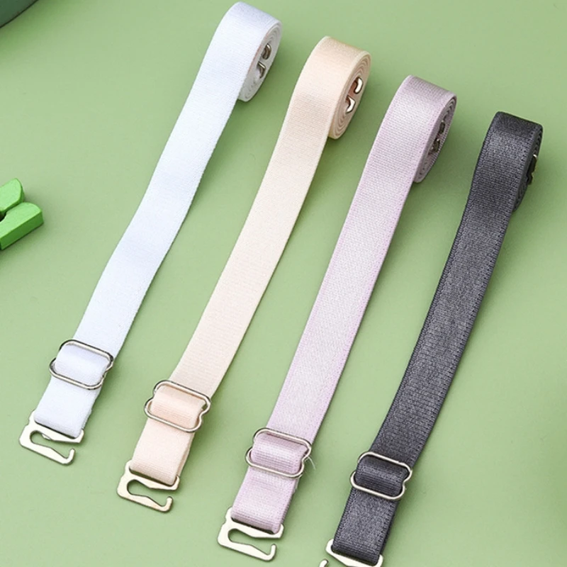 

1 пара аксессуаров для нижнего белья Регулируемый сменный плечевой ремень для бюстгальтера ремешок из нержавеющей стали эластичный женский широкий ремень
