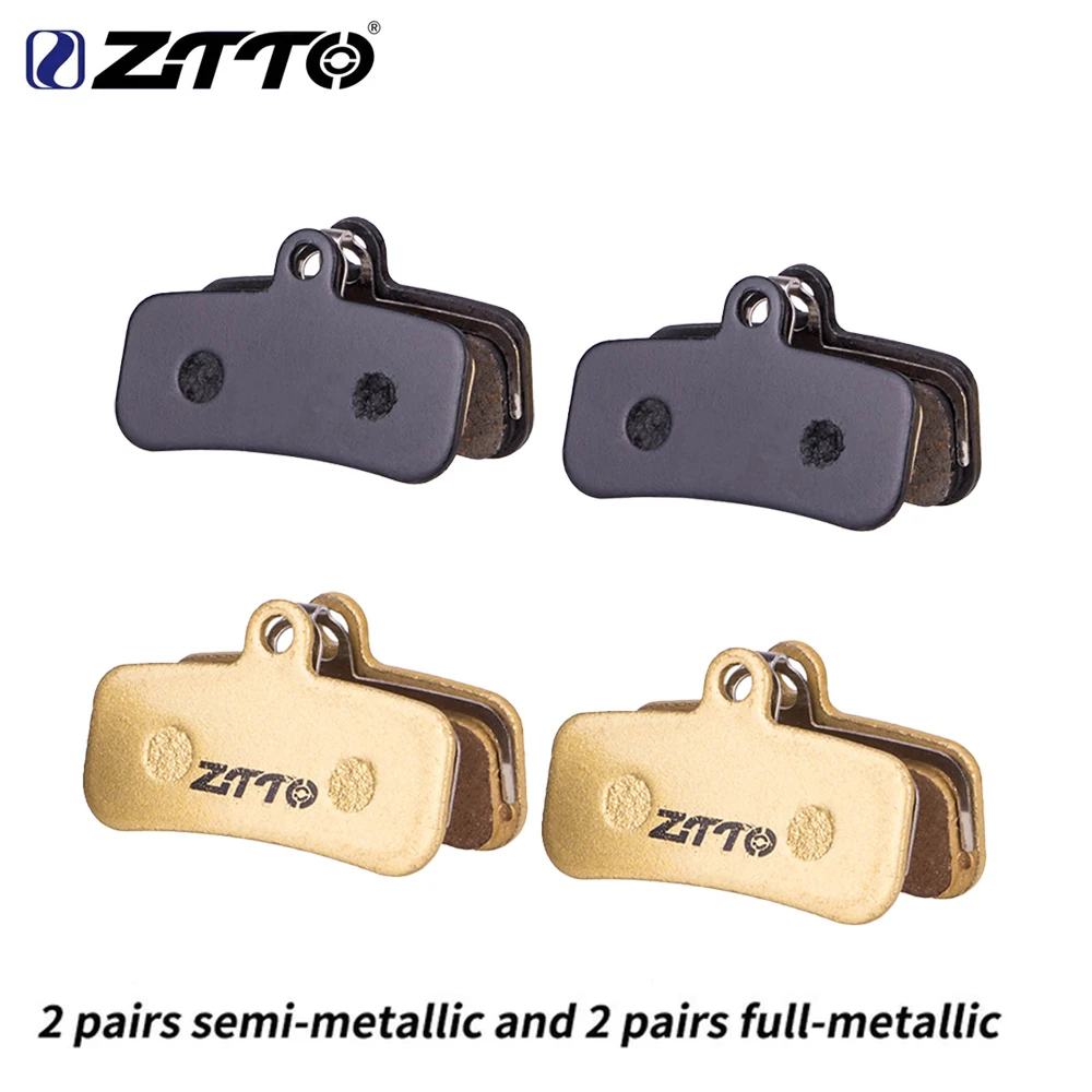 ZTTO 4 Paar MTB-Fahrrad halbmetallische/vollmetallische Scheibenbremsbeläge für Shimano Saint M810/M820/ZEE 640/QUADIEM MTB Scheibenbremsbelag – Detail 1