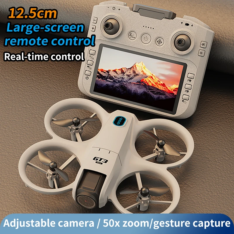 GT3 MAX Mini Drone Pliable 8K Double Caméra GPS